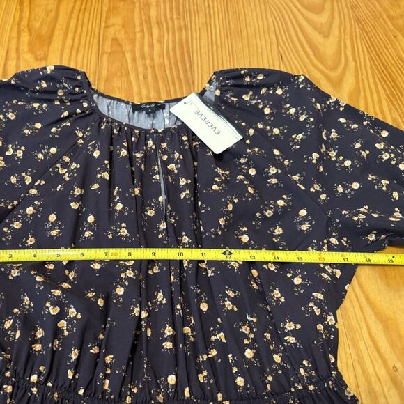 NWT RAILS Sal Romantic Floral Peasant Midi Dress Women’s SIZE SMALL - Picture 13 of 16